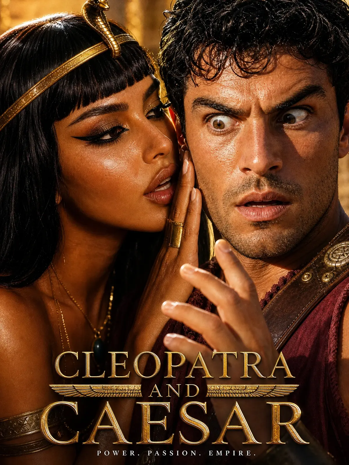 Cleopatra and Caesar poster
