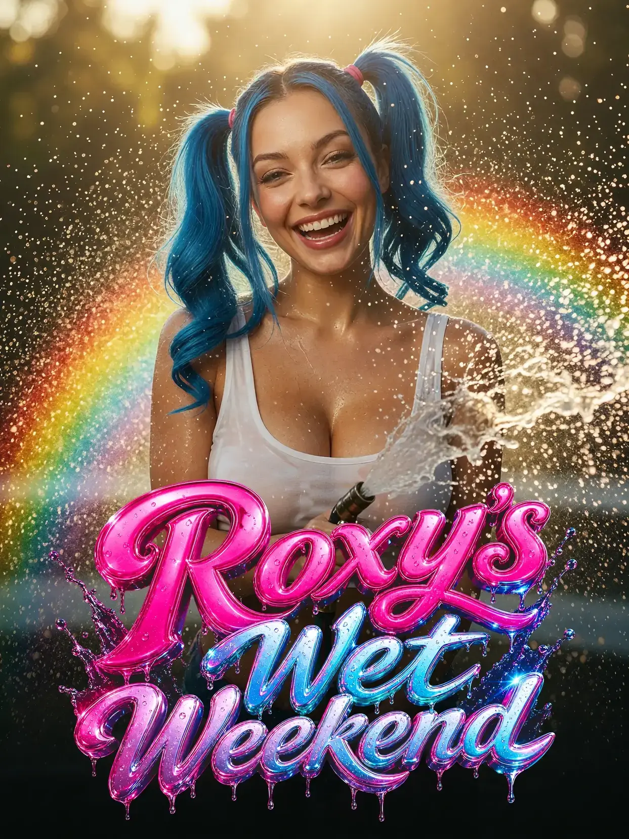 Roxy's Wet Weekend poster