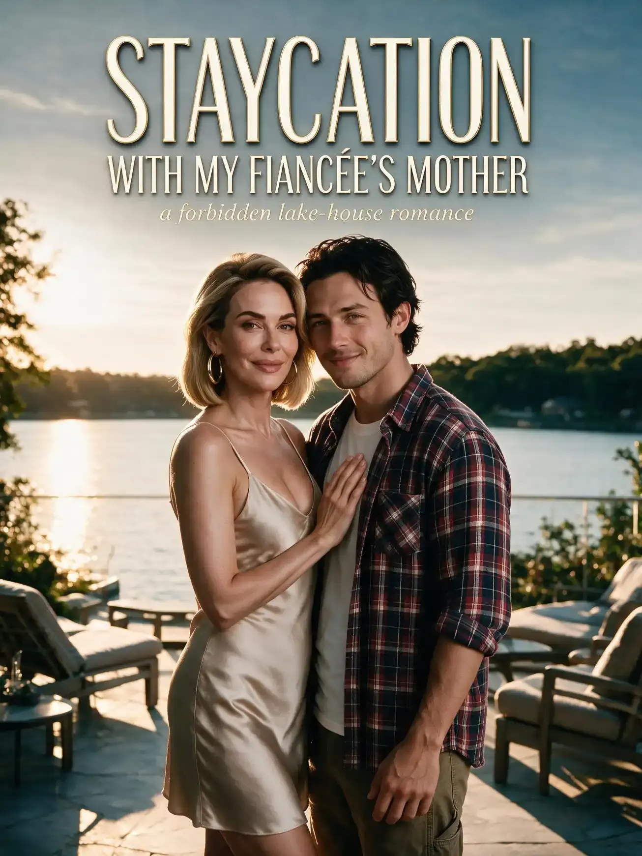 Staycation with my fiancee's mother poster